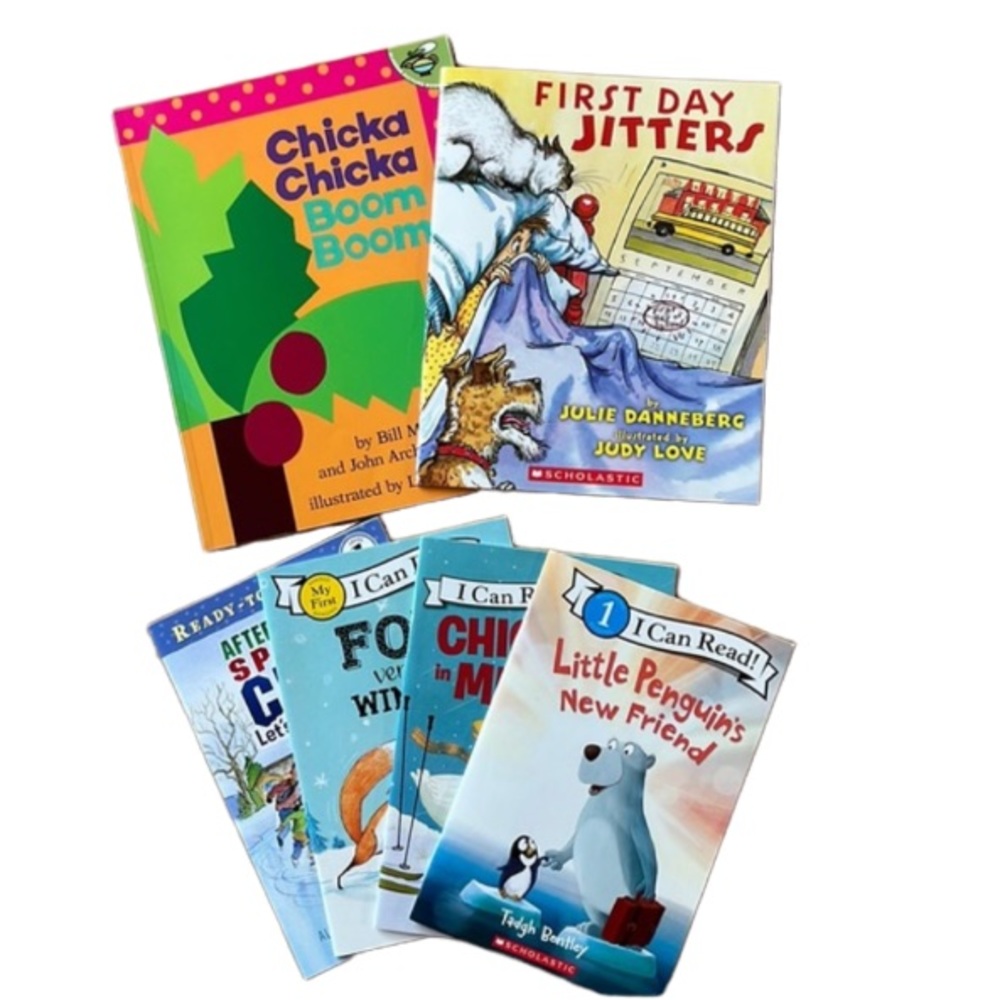 CHILDREN’S STORYBOOKS BUNDLE OF 6 SOFTCOVER LEVEL 1 BOOKS SIMPLE LANGUAGE NEW